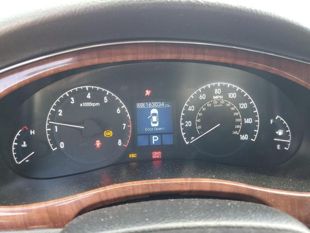 KMHGC4DE9BU112824 - 2011 HYUNDAI GENESIS 3.8L BLACK photo 9