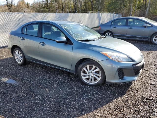 JM1BL1VF1C1517695 - 2012 MAZDA 3 I GRAY photo 4