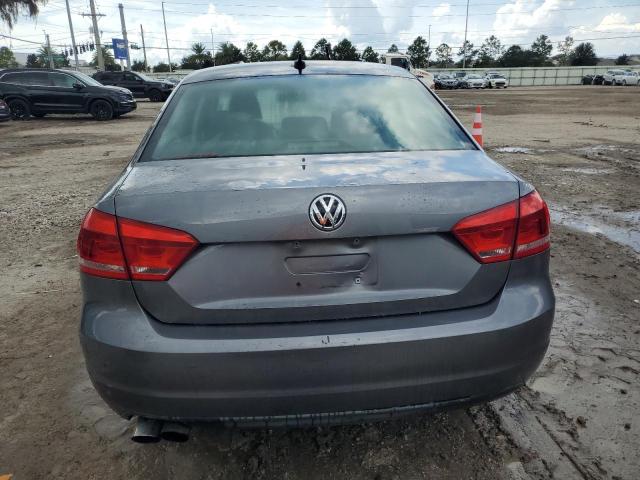 1VWBP7A37DC003291 - 2013 VOLKSWAGEN PASSAT SE GRAY photo 6