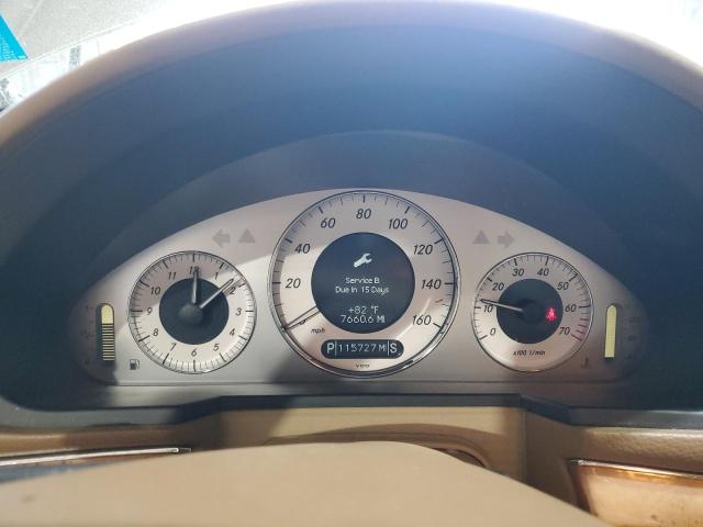 WDBUF87X88B339962 - 2008 MERCEDES-BENZ E 350 4MATIC TAN photo 9