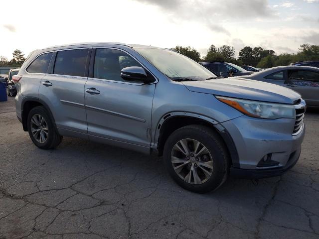 5TDJKRFH5FS179688 - 2015 TOYOTA HIGHLANDER XLE 银色 照片 4