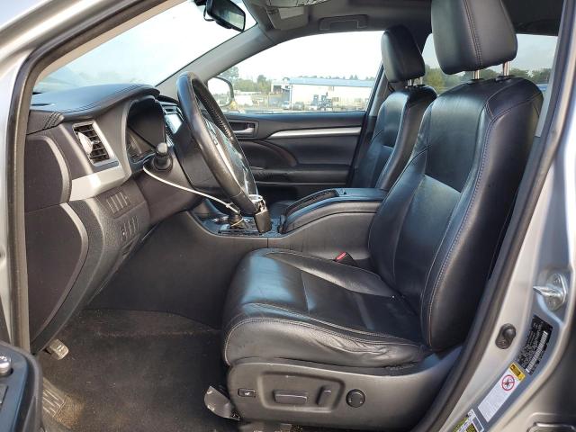5TDJKRFH5FS179688 - 2015 TOYOTA HIGHLANDER XLE 银色 照片 7