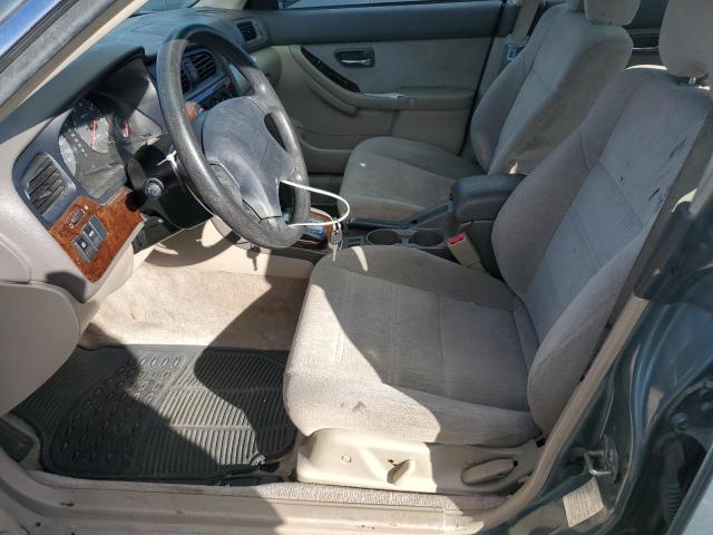 4S3BH665527634163 - 2002 SUBARU LEGACY OUTBACK GREEN photo 7