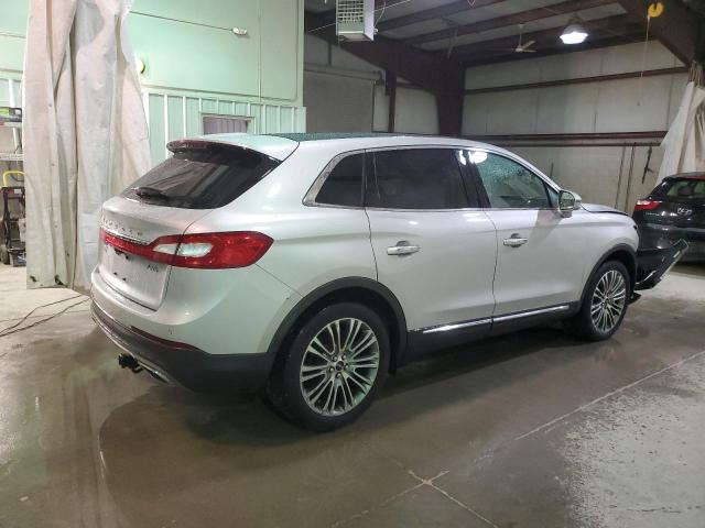 2LMTJ8LR2GBL28144 - 2016 LINCOLN MKX RESERVE 银色 照片 3