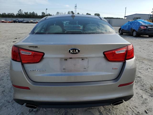 5XXGM4A74EG265578 - 2014 KIA OPTIMA LX SILVER photo 6