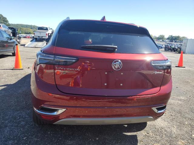 LRBFZSR42PD229802 - 2023 BUICK ENVISION AVENIR RED photo 6