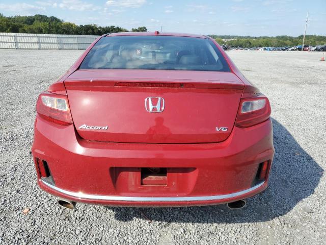 1HGCT2B83DA009750 - 2013 HONDA ACCORD EXL RED photo 6