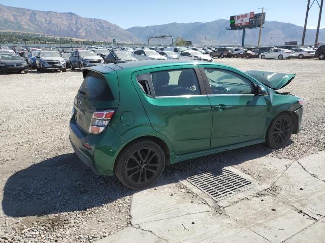 1G1JD6SB3J4103622 - 2018 CHEVROLET SONIC LT GREEN photo 3