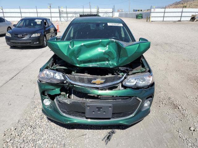 1G1JD6SB3J4103622 - 2018 CHEVROLET SONIC LT GREEN photo 5