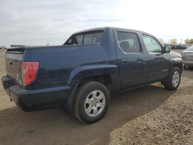 5FPYK1F54AB503286 - 2010 HONDA RIDGELINE RTL BLUE photo 3