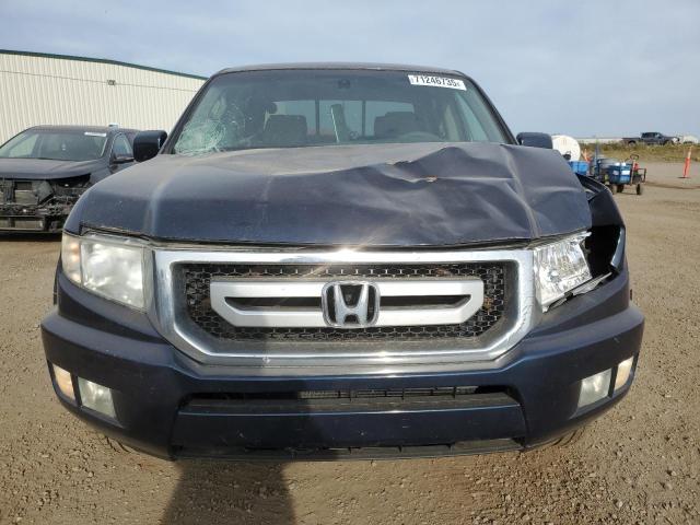 5FPYK1F54AB503286 - 2010 HONDA RIDGELINE RTL BLUE photo 5