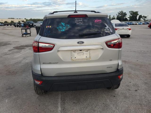 MAJ6S3GL6KC277653 - 2019 FORD ECOSPORT SE Srebrny zdjęcie 6