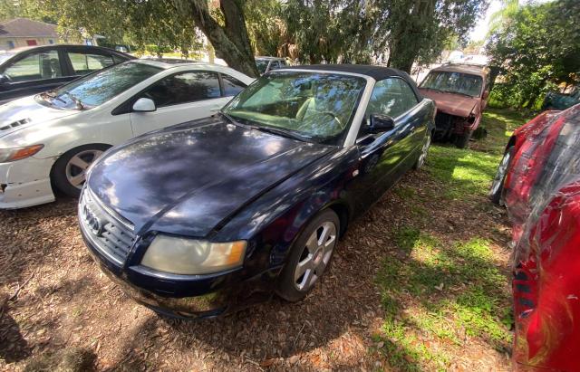 WAUAC48H46K010697 - 2006 AUDI A4 1.8 CABRIOLET BLUE photo 2