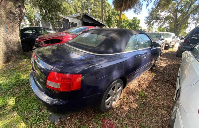 WAUAC48H46K010697 - 2006 AUDI A4 1.8 CABRIOLET BLUE photo 4