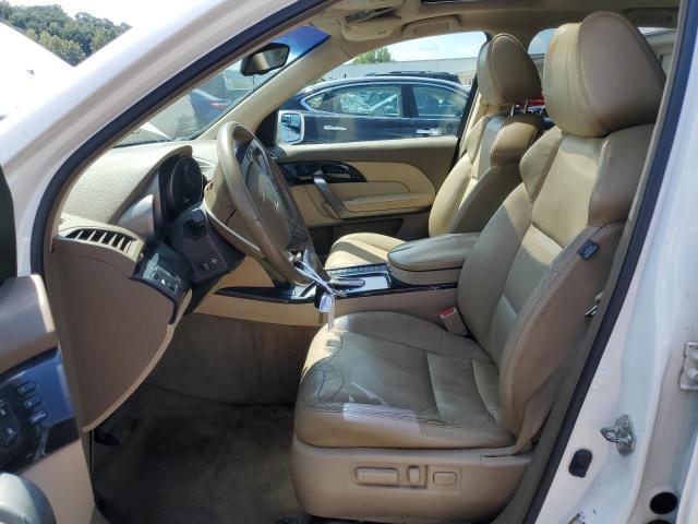 2HNYD28229H513939 - 2009 ACURA MDX თეთრი ფოტო 7
