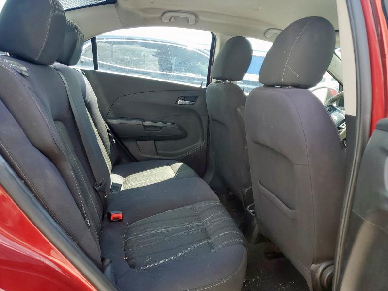 1G1JC5SH3E4124381 - 2014 CHEVROLET SONIC LT MAROON photo 10