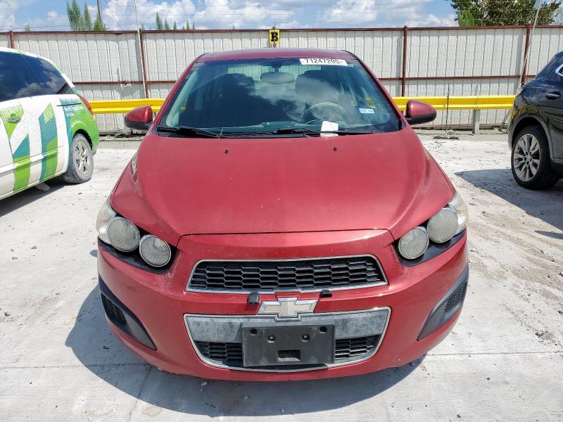 1G1JC5SH3E4124381 - 2014 CHEVROLET SONIC LT MAROON photo 5