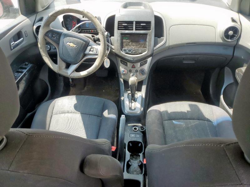 1G1JC5SH3E4124381 - 2014 CHEVROLET SONIC LT MAROON photo 8