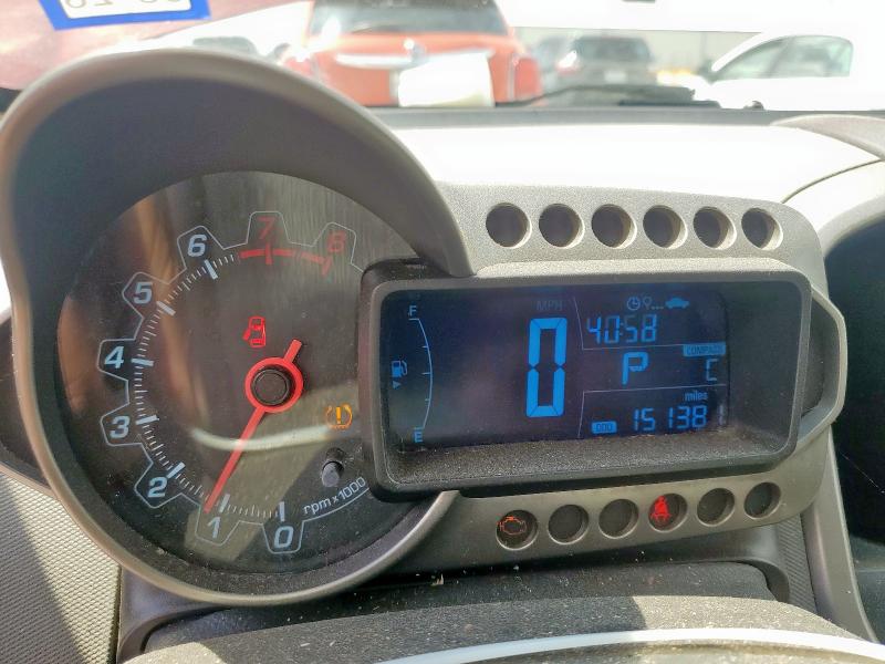 1G1JC5SH3E4124381 - 2014 CHEVROLET SONIC LT MAROON photo 9