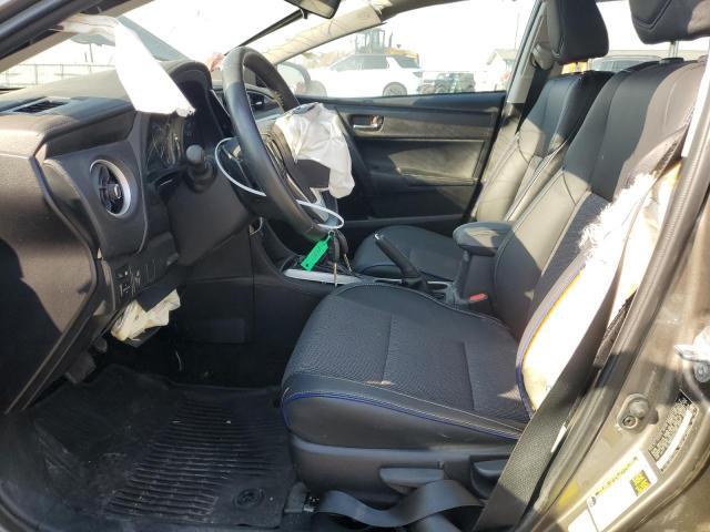 2T1BURHE5HC807827 - 2017 TOYOTA COROLLA L SILVER photo 7