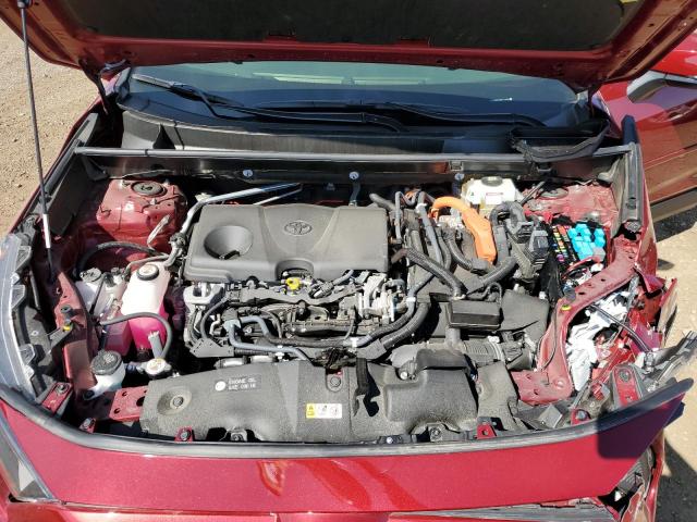 JTMMWRFV5MD115604 - 2021 TOYOTA RAV4 LE BURGUNDY photo 11