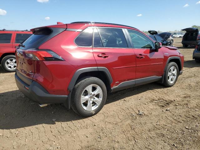 JTMMWRFV5MD115604 - 2021 TOYOTA RAV4 LE BURGUNDY photo 3