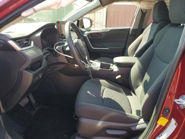 JTMMWRFV5MD115604 - 2021 TOYOTA RAV4 LE BURGUNDY photo 7