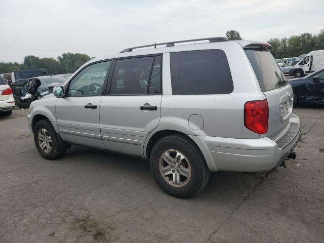 5FNYF18555B033043 - 2005 HONDA PILOT EXL SILVER photo 2