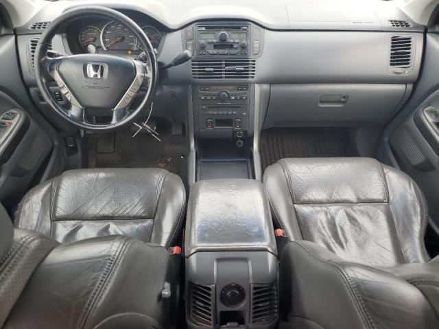 5FNYF18555B033043 - 2005 HONDA PILOT EXL SILVER photo 8