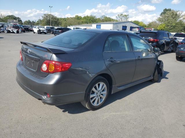 1NXBU4EE0AZ346158 - 2010 TOYOTA COROLLA BASE Grau Foto 3