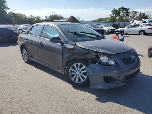 1NXBU4EE0AZ346158 - 2010 TOYOTA COROLLA BASE Grau Foto 4