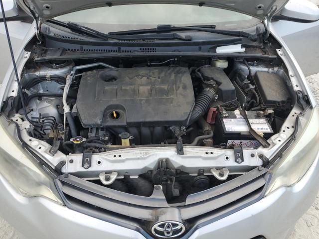 5YFBURHE2FP254888 - 2015 TOYOTA COROLLA L SILVER photo 11