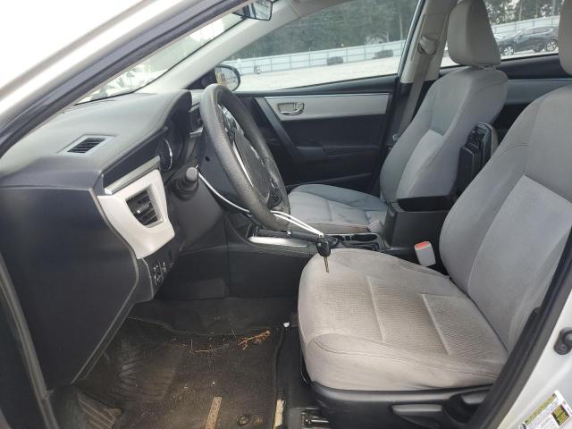 5YFBURHE2FP254888 - 2015 TOYOTA COROLLA L SILVER photo 7
