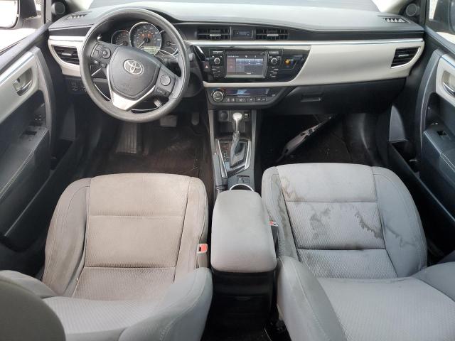 5YFBURHE2FP254888 - 2015 TOYOTA COROLLA L SILVER photo 8