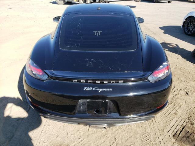 WP0AA2A80JK261071 - 2018 PORSCHE CAYMAN BLACK photo 6