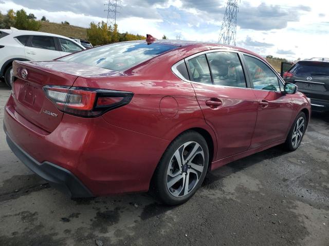 4S3BWAN66M3009395 - 2021 SUBARU LEGACY LIMITED RED photo 3
