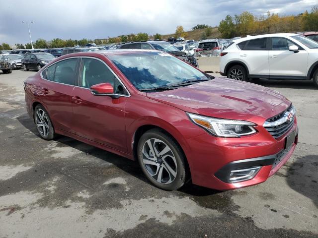 4S3BWAN66M3009395 - 2021 SUBARU LEGACY LIMITED RED photo 4