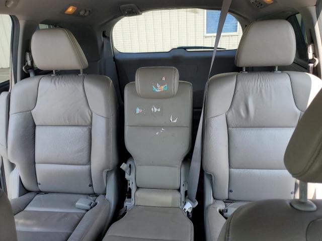 5FNRL5H64CB049390 - 2012 HONDA ODYSSEY EXL ვერცხლისფერი ფოტო 10
