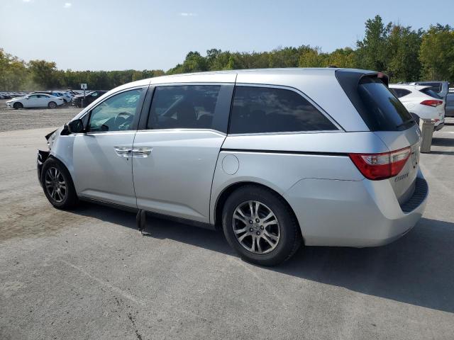 5FNRL5H64CB049390 - 2012 HONDA ODYSSEY EXL ვერცხლისფერი ფოტო 2