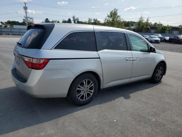 5FNRL5H64CB049390 - 2012 HONDA ODYSSEY EXL ვერცხლისფერი ფოტო 3