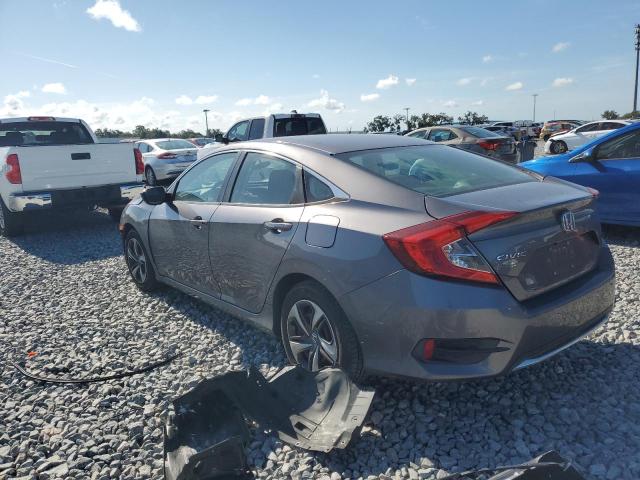 19XFC2F64KE016947 - 2019 HONDA CIVIC LX GRAY photo 2