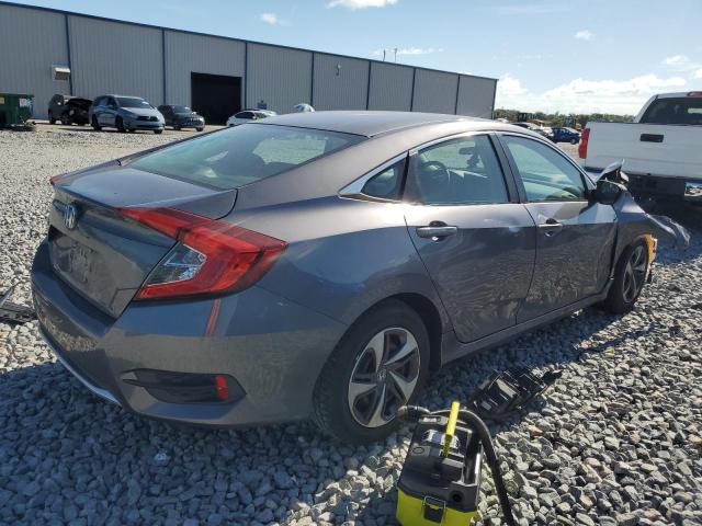19XFC2F64KE016947 - 2019 HONDA CIVIC LX GRAY photo 3