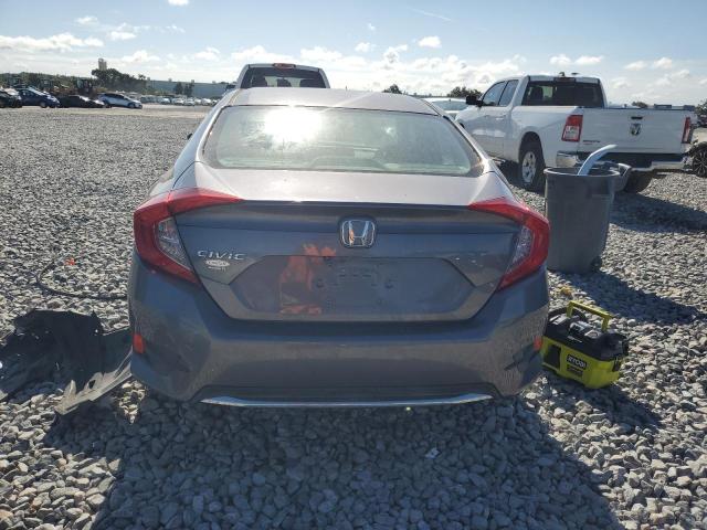 19XFC2F64KE016947 - 2019 HONDA CIVIC LX GRAY photo 6
