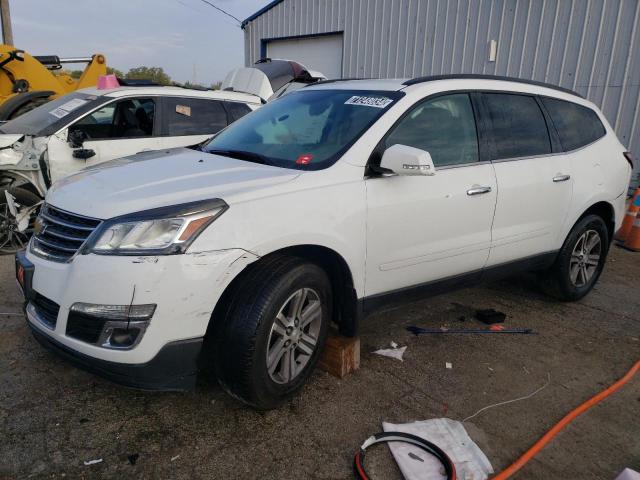 1GNKRHKD2HJ191897 - 2017 CHEVROLET TRAVERSE LT WHITE photo 1