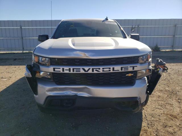 3GCPYBEK3NG202007 - 2022 CHEVROLET SILVERADO K1500 CUSTOM SILVER photo 5