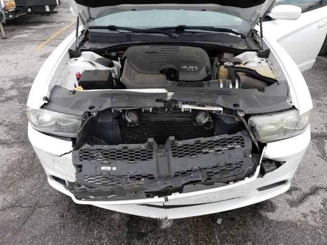 2C3CDXBG3EH284915 - 2014 DODGE CHARGER SE WHITE photo 11