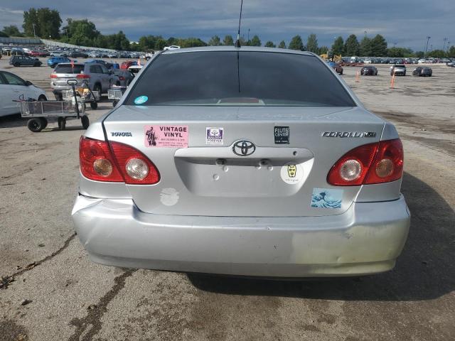 1NXBR32E16Z633645 - 2006 TOYOTA COROLLA CE Արծաթագույն լուսանկար 6