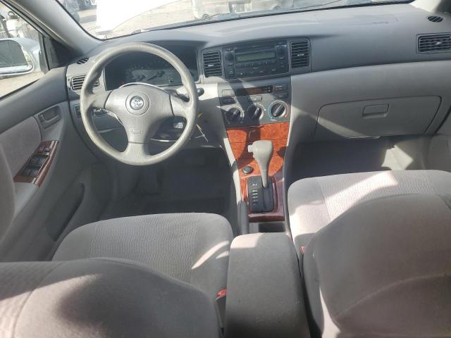 1NXBR32E16Z633645 - 2006 TOYOTA COROLLA CE Արծաթագույն լուսանկար 8