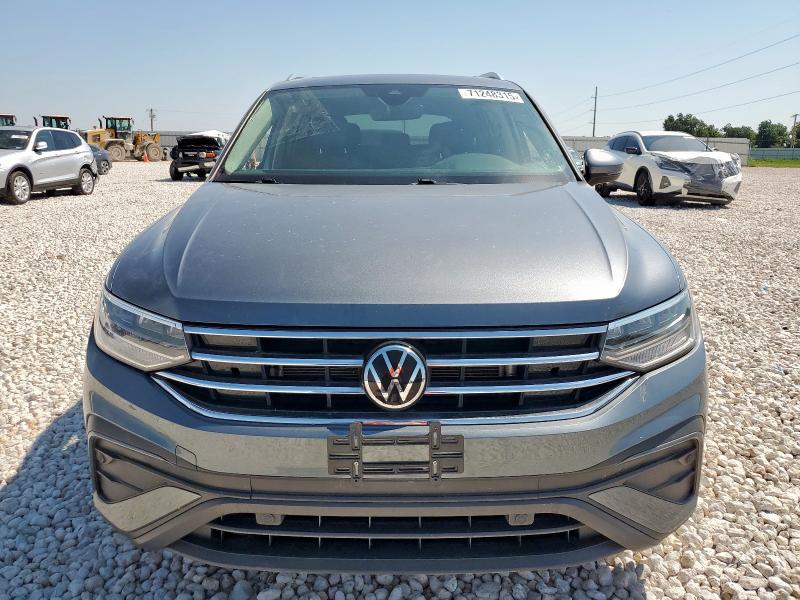 3VV3B7AXXNM068663 - 2022 VOLKSWAGEN TIGUAN SE GRAY photo 5