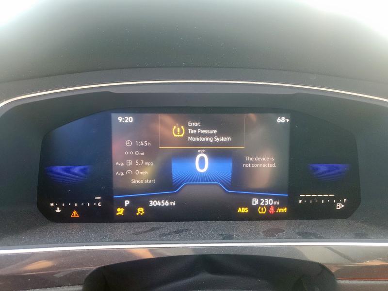 3VV3B7AXXNM068663 - 2022 VOLKSWAGEN TIGUAN SE GRAY photo 9